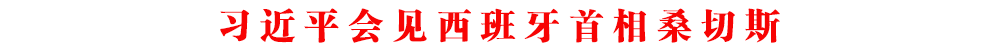 習(xí)近平會見西班牙首相桑切斯