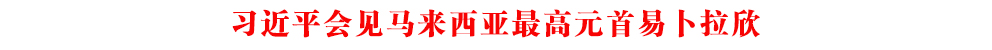 習(xí)近平會見馬來西亞最高元首易卜拉欣