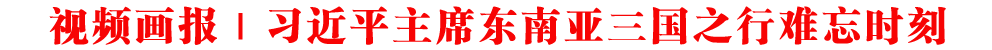 視頻畫報(bào)｜習(xí)近平主席東南亞三國(guó)之行難忘時(shí)刻