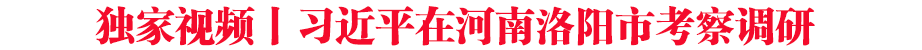 獨家視頻丨習近平在河南洛陽市考察調研