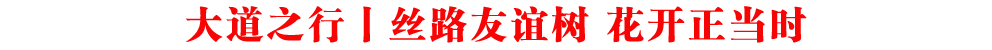 大道之行丨絲路友誼樹 花開正當(dāng)時(shí)